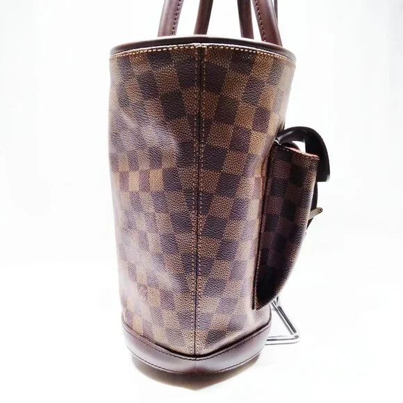 Authentic Louis Vuitton Manosque GM Damier Ebene Tote Bag/LV Shoulder Bag - Picture 5 of 16